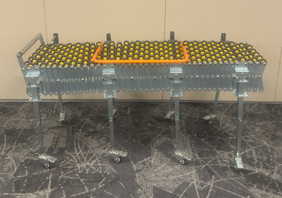 EXTEND Expandable Gravity Conveyor, w/rollers, 20'' Wide, 15' L -EXE-103