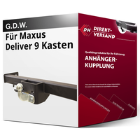 AnhäNgerkupplung Starr für Maxus Deliver 9 Kasten 07.2020-Jetzt Neu