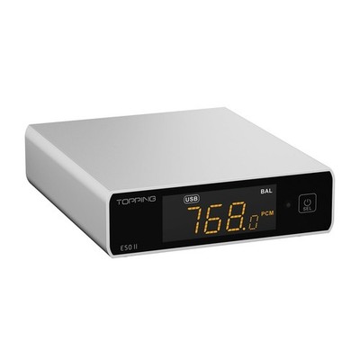 Topping E50 II Mini HiFi DAC AK4497S DSD512 PCM768kHz USB E50II, Silver