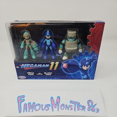 Mega Man 11 MEGAMAN VS BLOCKMAN 2.5  Figures Jakks Pacific 2018 Brand New Sealed