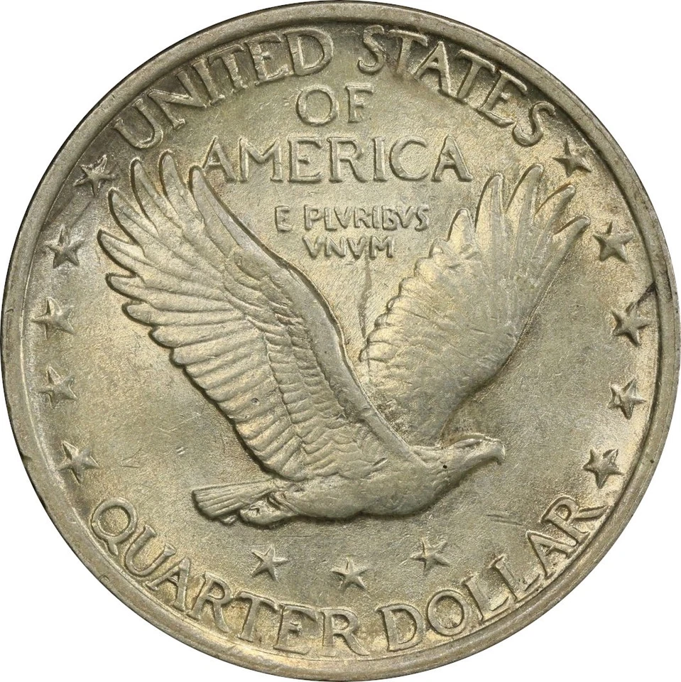 1923 AU55 Standing Liberty Quarter, PCGS 51653811 - Image 2 of 4