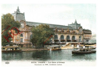 Ansichtskarte_ Paris, La Gare D'Orsay, Musee D'Orsay (Repro)
