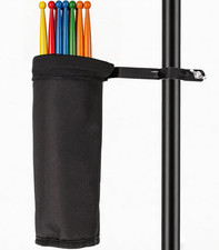 Drum Stick Holder, Nylon Drum Sticks Bag, Drumstick Container Bag, Clamp