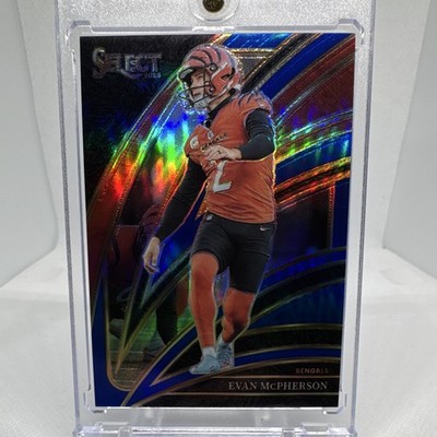 Panini 2025 Select Club Level Evan McPherson Bengals #259 Blue Prizm /99