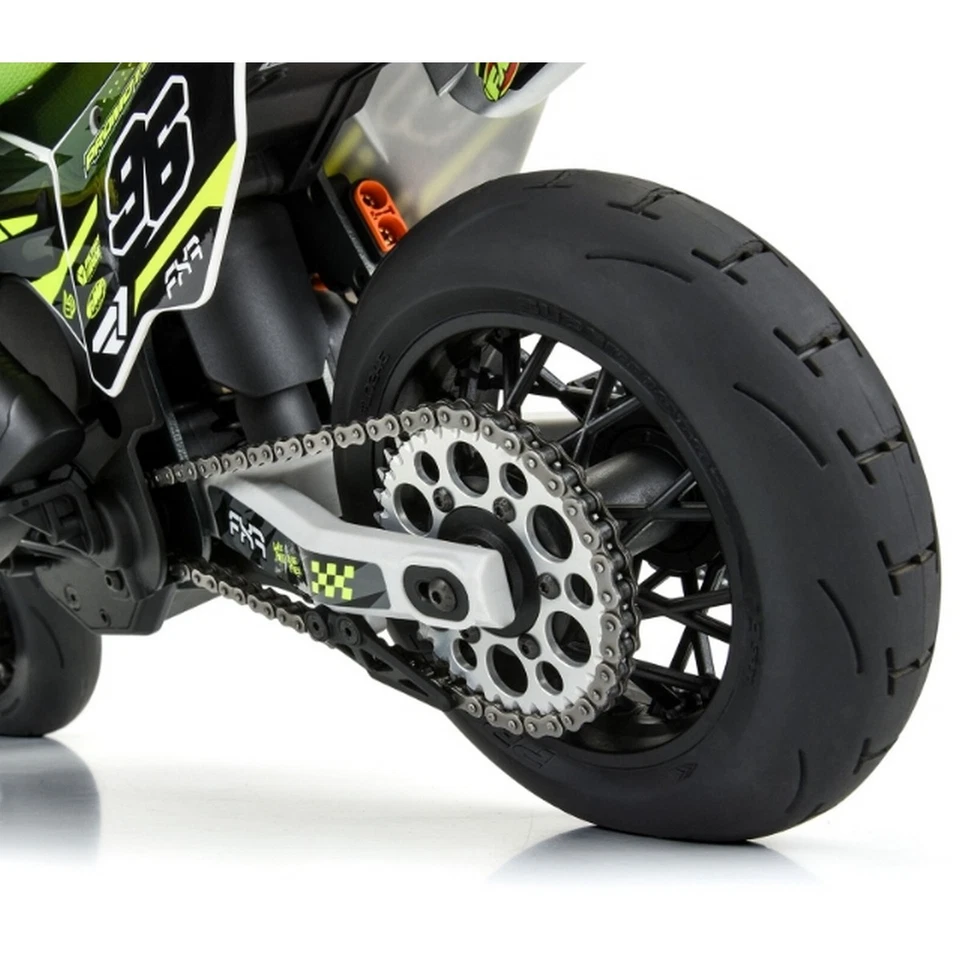 Pro-Line 10245-10 1:4 Supermoto 2.0 S3 Rear Tire MTD Black Supermoto Wheel: MX/S - Bild 4 von 4