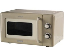 ARIETE Vintage AR3960 Microwave Oven Cream 800 Watts 20 Litre Capacity Timer