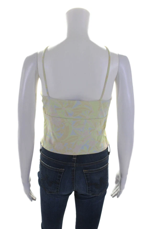 Nicole Miller 女式无畏花卉吊带上衣多色 0 14826517 码 — 第 3/4 张图片