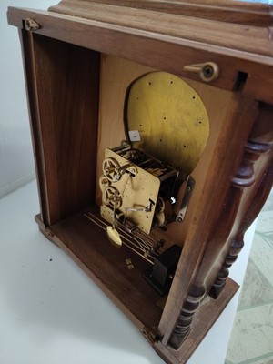 Vintage Mason & Sullivan Tempus Fugit German 2 Jewels Westminster Mantel Clock
