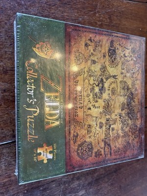 The Legend Of Zelda USAopoly Collectors Ed. Puzzle Hyrule Map 550 Pieces SEALED!