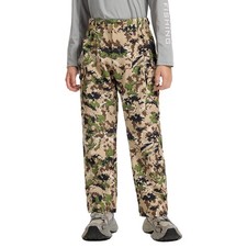 Kid's Camo Cargo Pants: Hunting, Fishing, Resisting Water Breathable