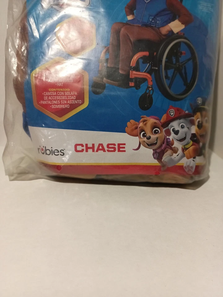 NUEVO Mono Clásico Paw Patrol Chase Niños S (6/7) Disfraz Foto 4 de 4