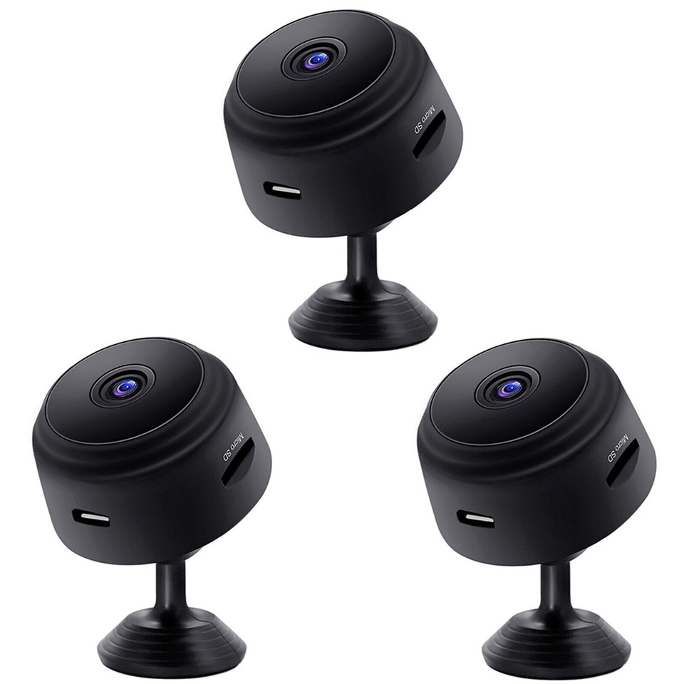 Mini Wireless Hidden Spy Camera Wifi IP Home Security 1080P HD Night