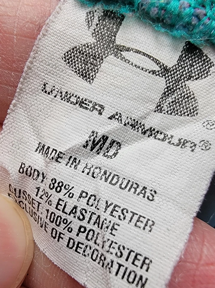 Under Armour Womens Shorts Size M Medium Multicolor Biker - Image 2 of 4