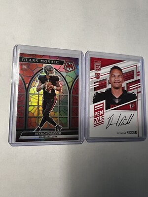 Desmond Ridder Mosaic Stained Glass and Pen Pals Auto