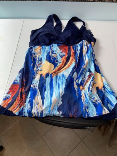Smismivo Swimsuit Dress 5X Womens Under Garment Swim