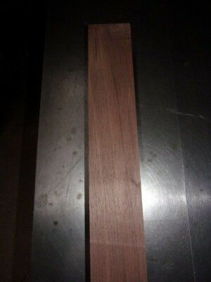 1 WALNUT LUMBER WOOD AIR DRIED BOARD 210R CARVING BLOCK 16 13/16''X 2 7/8''X2 1/8''