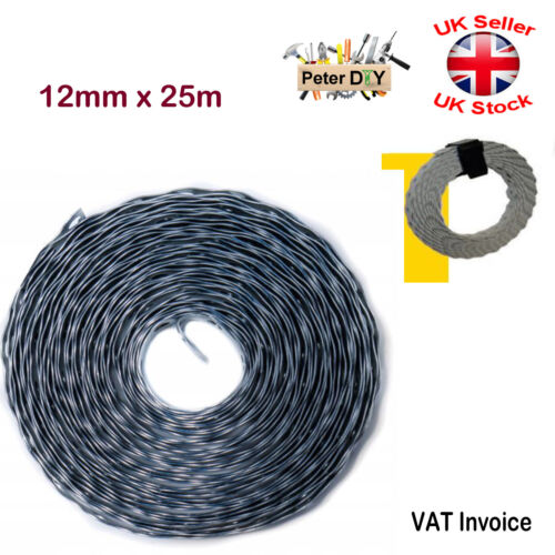 BEFESTIGUNGSBAND Bandband verzinkt perforiert Metall Montageschild 12 mm 3/10/25 m - Bild 5 von 5