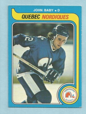 1979-80 O-Pee-Chee OPC Hockey John Baby #357 Quebec Nordiques NMT+
