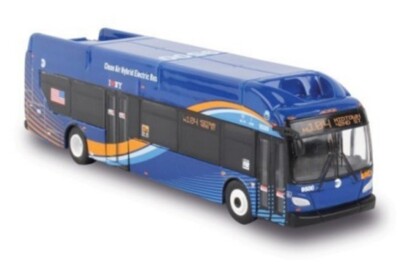 Daron 1/87 MTA New York City Hybrid Electric-Type City Bus  Die Cast DARNY2050