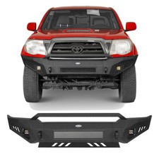Sturdy Steel Front Bumper Wbull Bar Led Lights For Toyota Tacoma 2005-2011