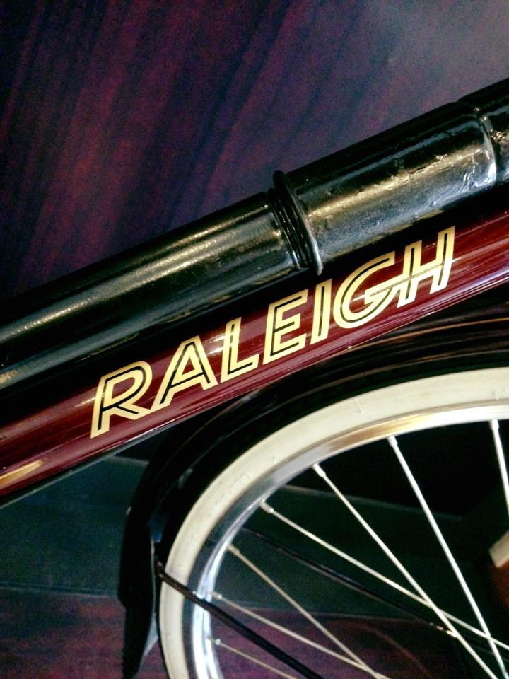 Autocollant D&eacute;calcomanie De Reproduction TI Raleigh Fabriqu&eacute; En