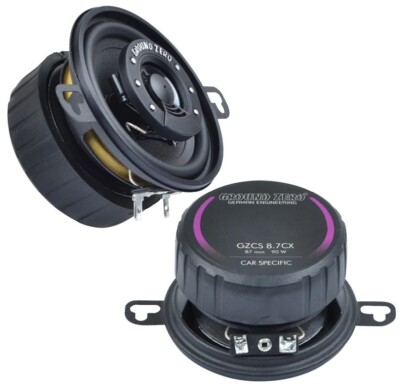 Ground Zero GZCS 8.7CX 2-Wege Koax System Auto Lautsprecher 90 Watt Paar 8,7 cm