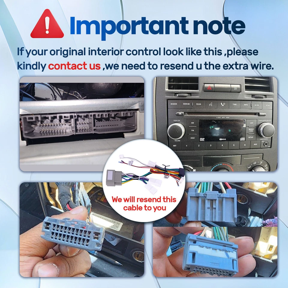 CarPlay For Chrysler 300C 2005-2010 Android12 Car Stereo Radio GPS Navi WiFi Cam - Imagem 4 de 4