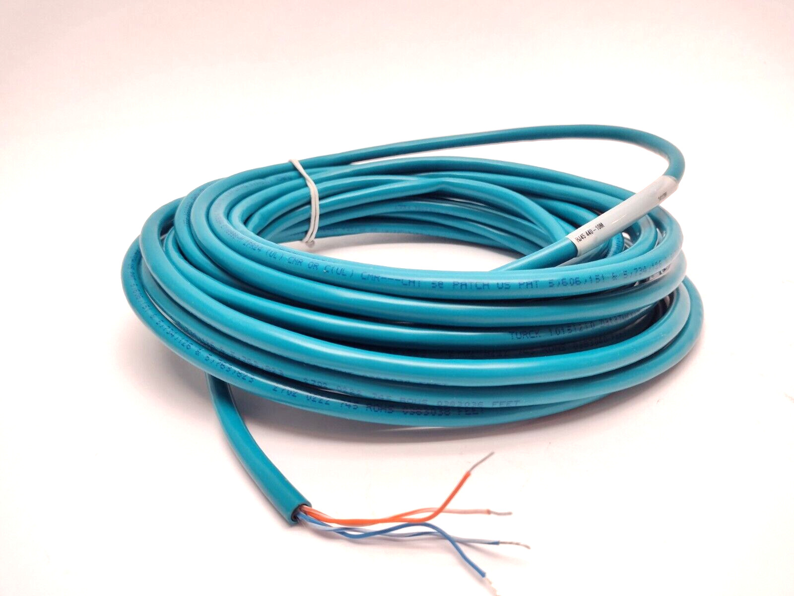 Turck RJ45 440-10M Ethernet Cordset RJ45 10m Length U-08511