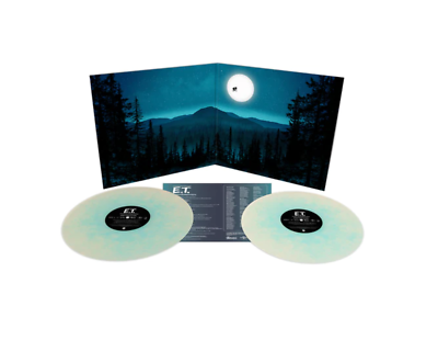 E.T. the Extra-Terrestrial Soundtrack 2 LP Full Moon Vinyl Mondo