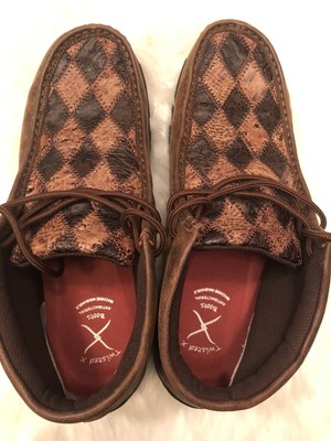 twisted x ostrich mocs