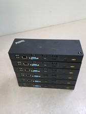 Lot of 6 - Lenovo ThinkPad Thunderbolt 3 Dock Type 40AC DBB9003L1 - DOCK ONLY