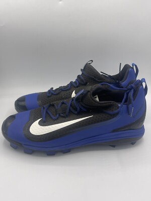 Nike Huarache Pro Low Baseball Cleats Black Blue NEW NIKE Air Huarache Pro Baseball Cleats Men main image 3