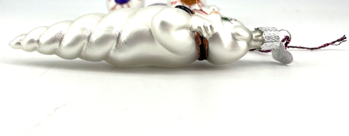Vecchio Mondo Natale Halloween Vetro Soffiato Ornamenti (4) Strega Fantasma Maligni - Foto 10 di 16
