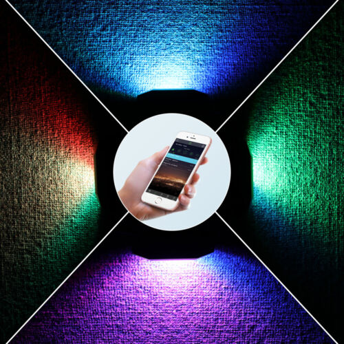 4 Pods RGB Rock Lights Kit Music Wireless Bluetooth Underglow Underbody ATV UTV - Picture 13 of 16