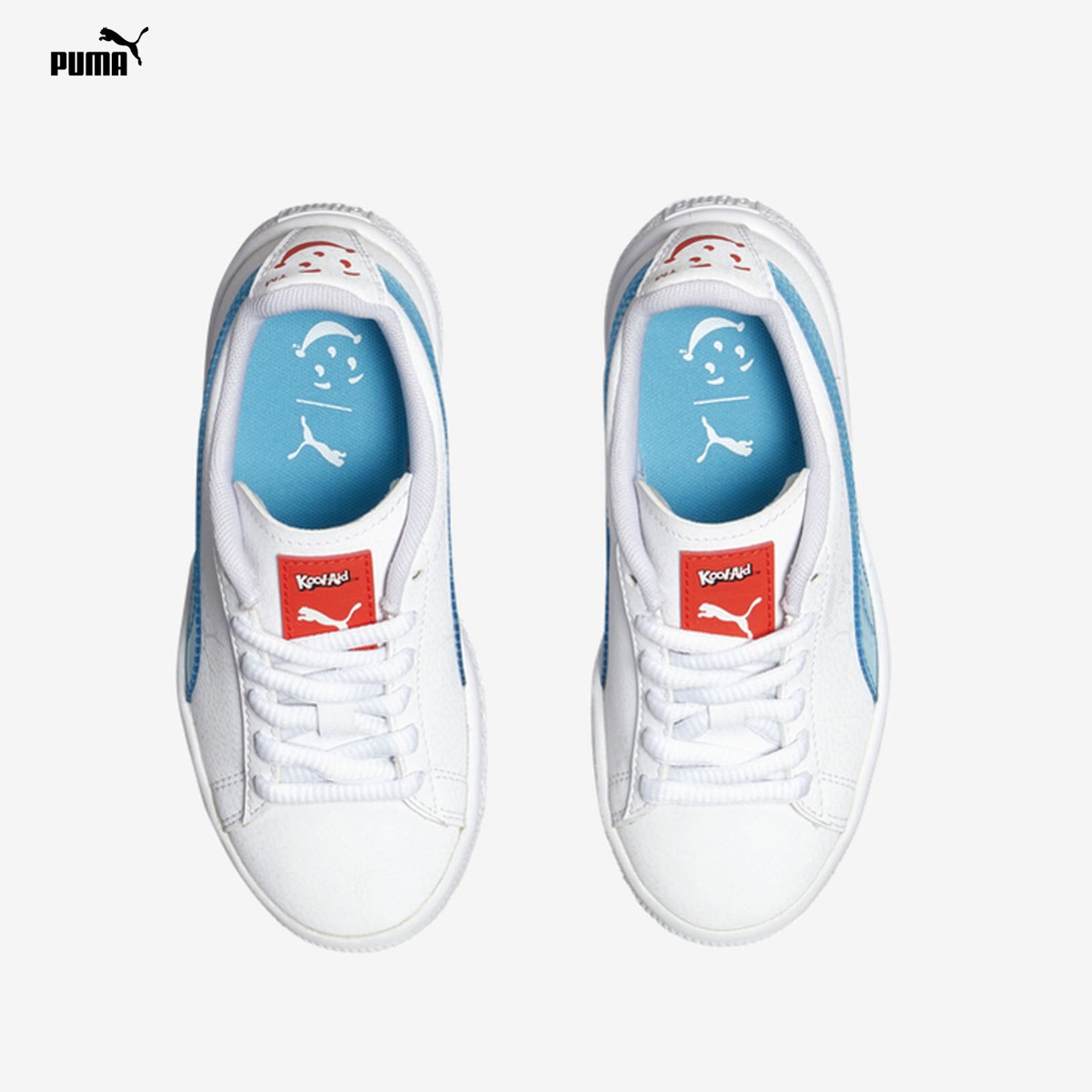 PUMA X KOOL-AID White / Blue Unisex Kids 385284-01 Size 6.5