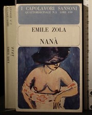 NANA. EMILE ZOLA. SANSONI.