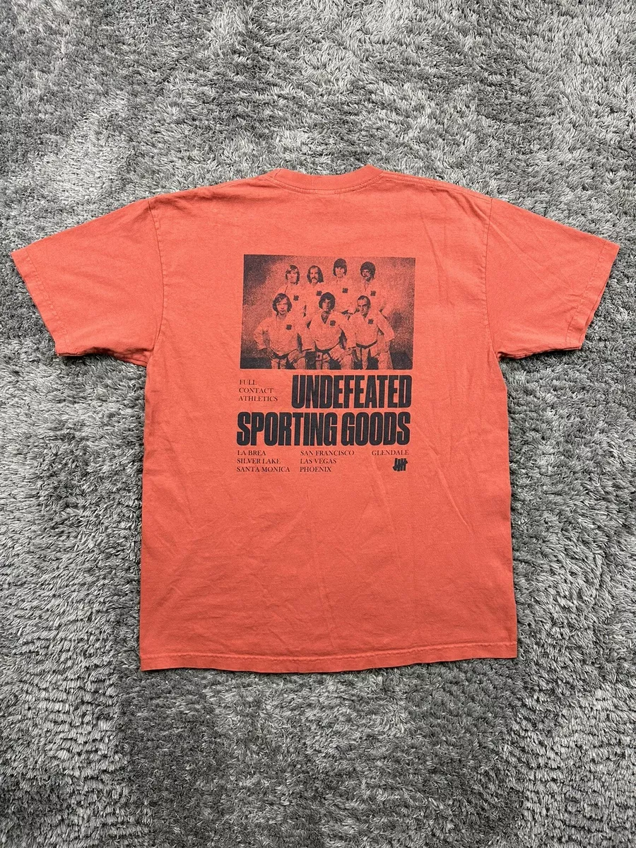 Vintage Undefeated Sporting Goods Full Contact Athletics UNDFTD t shirt adult L