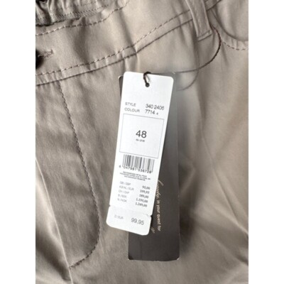 Oui Stretchhose beige Gr. 48 straight