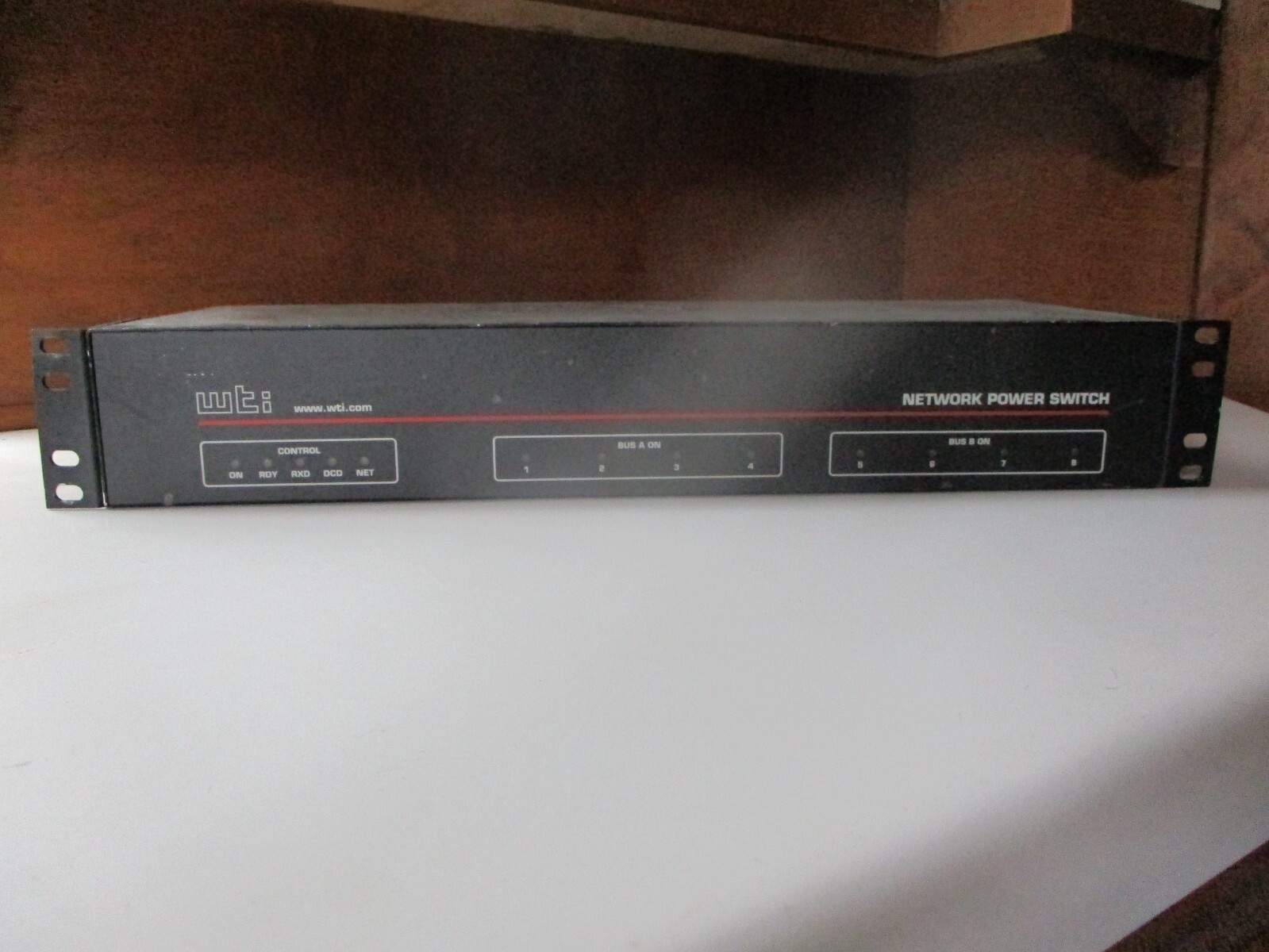 Vintage Western Telematic Wti Nps-115 Network Power Switch (2 Device Switching)