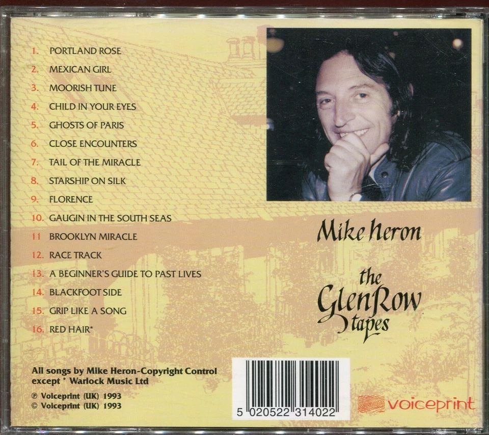 Mike Heron -The Glen Row Tapes CD 531 - Bild 2 von 3