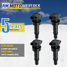 OEM 4X Ignition Coil UF652 For Kia Rio Soul Hyundai Accent Veloster 12-20 1.6L
