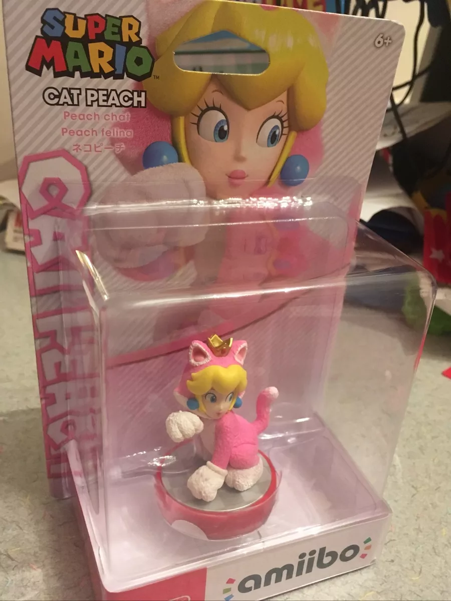 Nintendo Amiibo Mario Feline and Peach Felina (2 in 1 Pack)