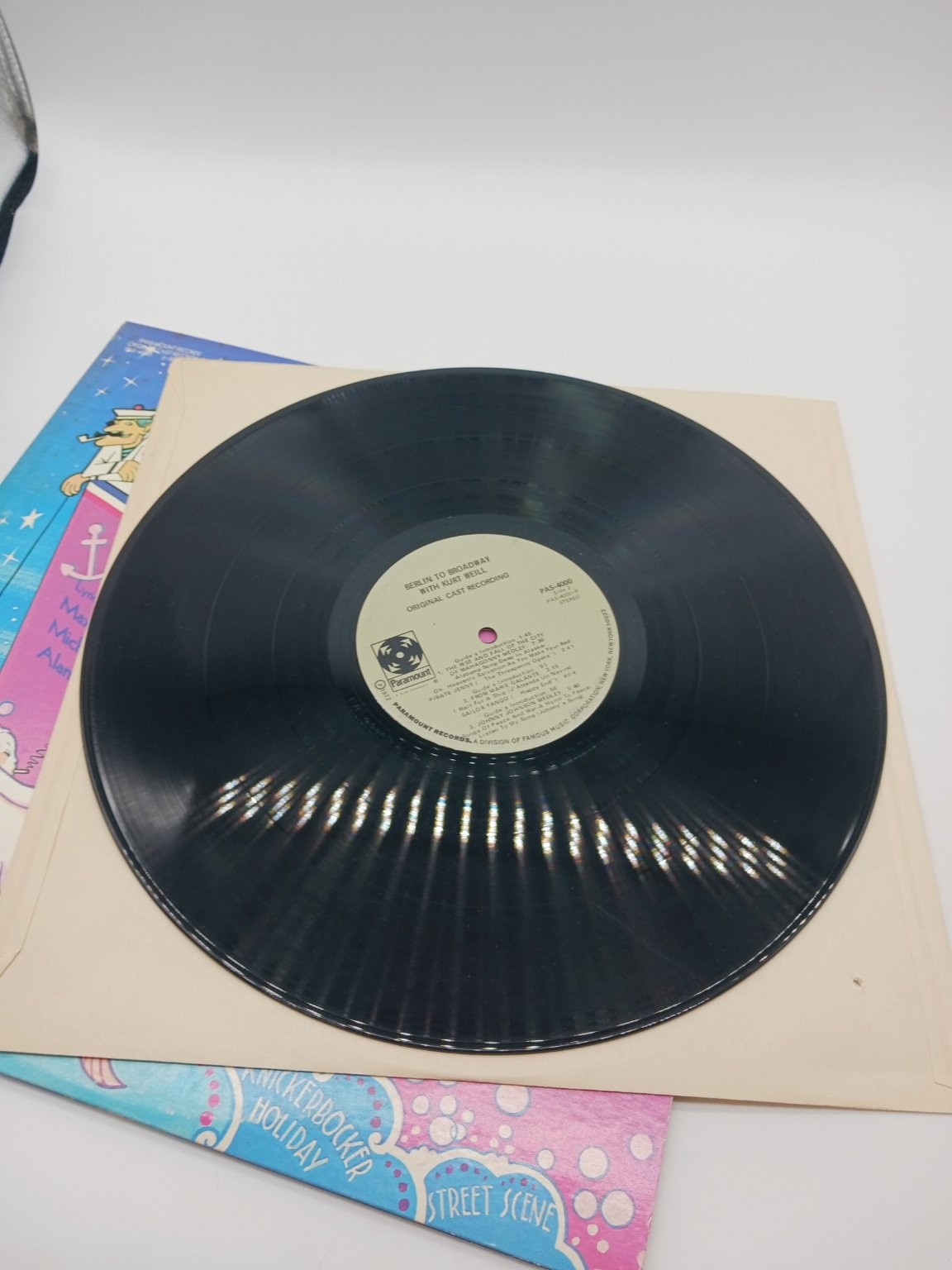 Paramount Berlin to Broadway with Kurt Weill Vinyl Record 2-Disc Set