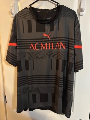 Puma AC Milan Pre-Match / Training Jersey   Grey   Men's XXL