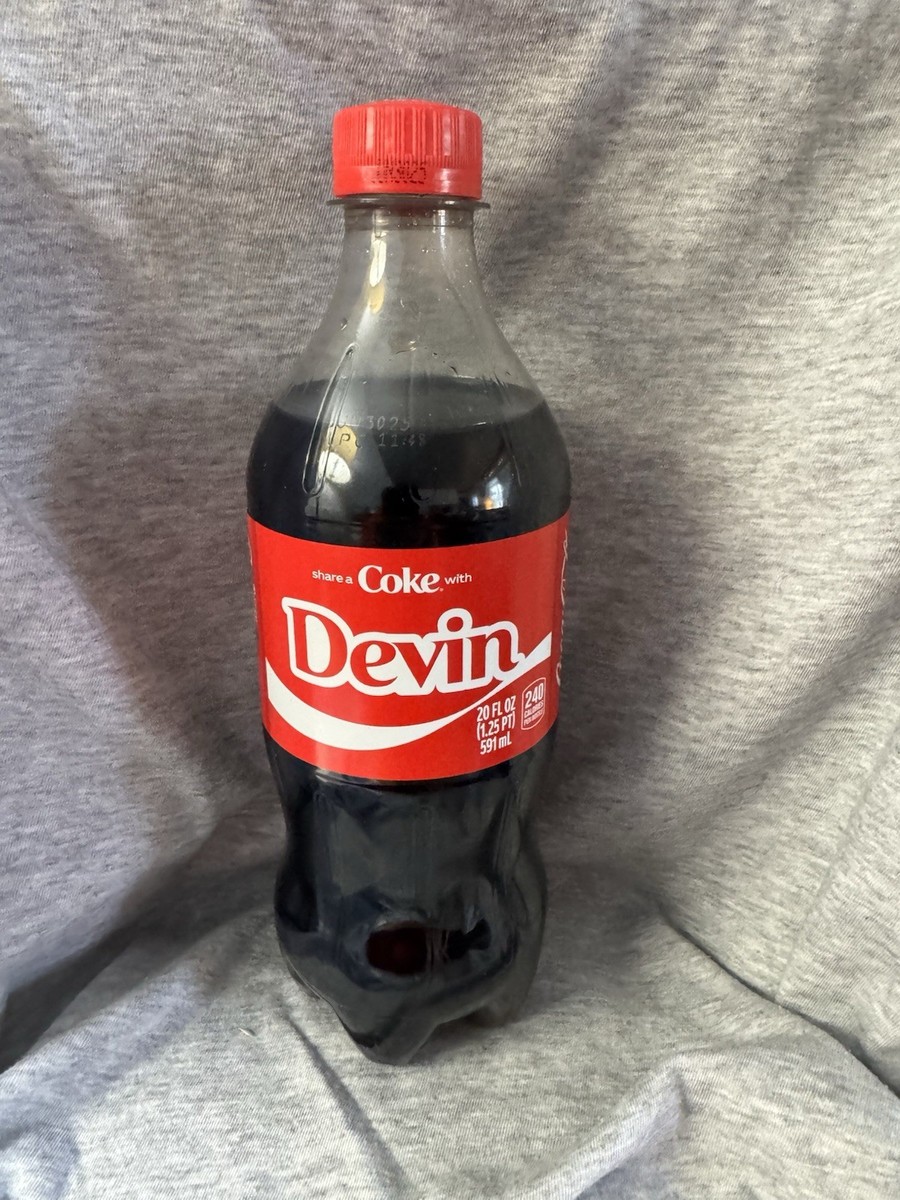 Share a Coke with Devin 2025 Personalized Gift Coca~Cola Bottle