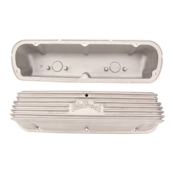 Edelbrock 41609 Classic Small Block Fits Ford Satin Valve Cover - Image 2 of 4