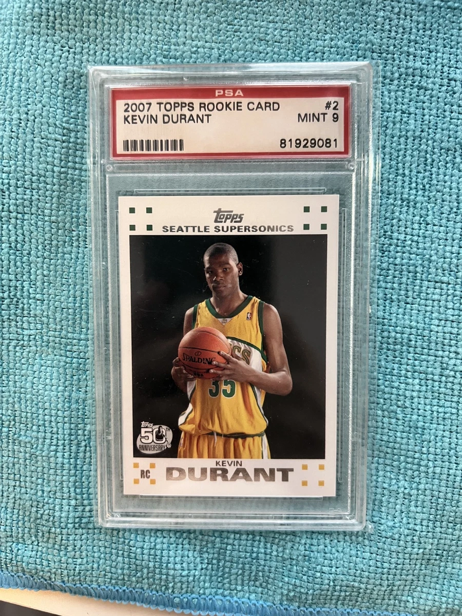 Topps Kevin Durant 9 Graded Basketball Sports Trading Cards