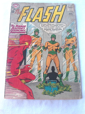 The Flash DC Comic #136 1963 Fair Mirror Master Story