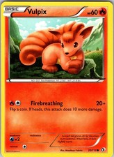 Vulpix 20/113 Common Legendary Treasures Pokemon Heavily Played on eBay
