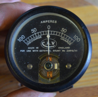 CAV 100 Amperemeter inkl. Shunt - Land Rover 24 Volt 5539/263